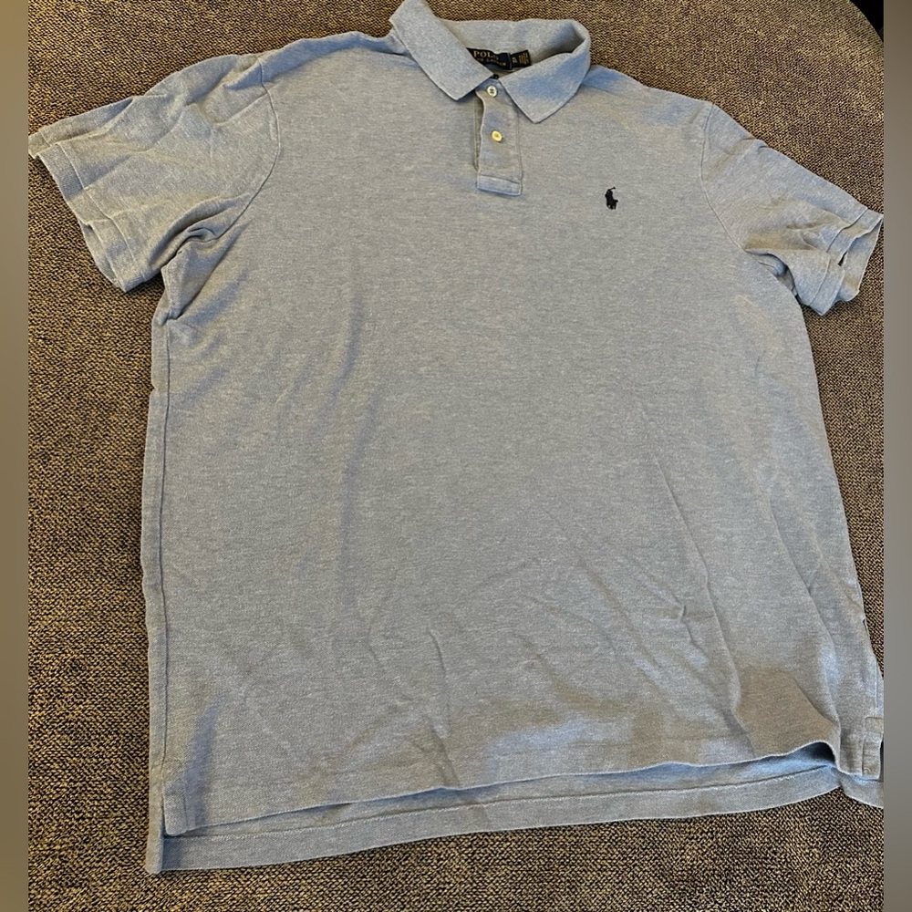Polo Ralph Lauren gray polo XL Classic fit